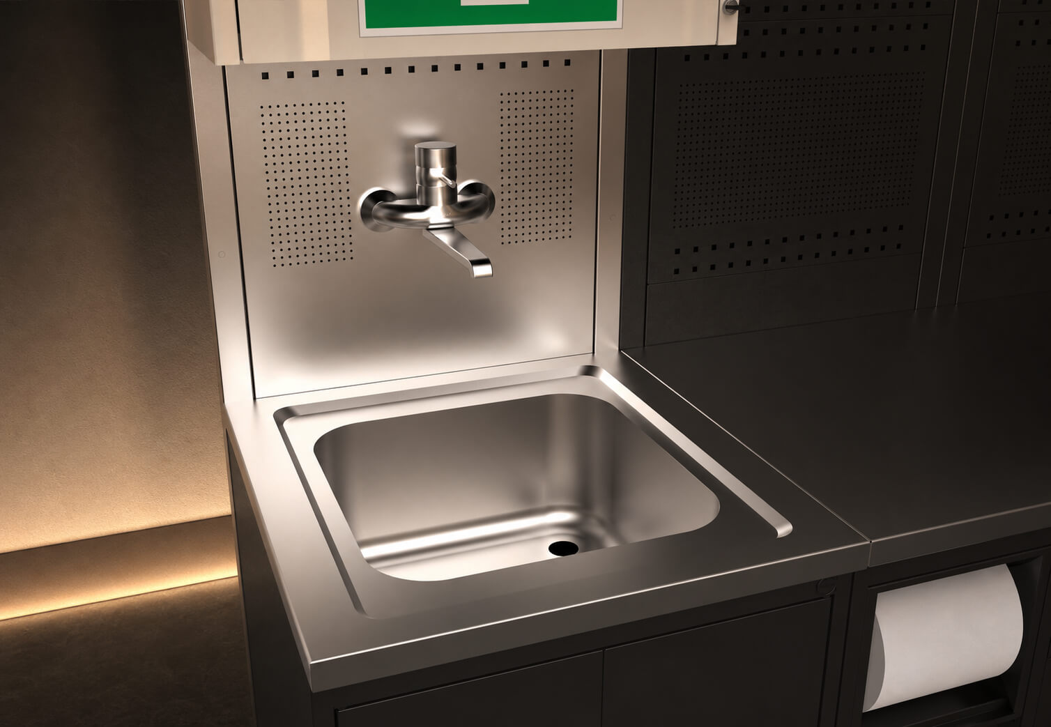 Integrated Exorya Sink Module